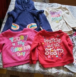 18 month girl tops